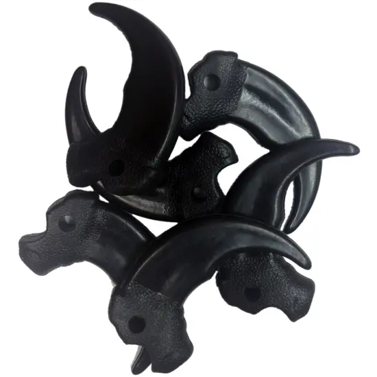Realeather(R) Crafts Plastic Bear Claws 2" 6/Pkg-Black {2}