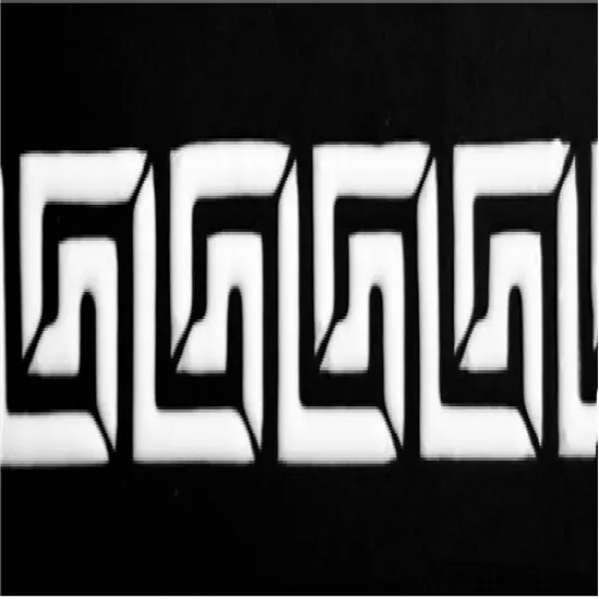 Greek Key Cake Stencil Side | C481 by Designer Stencils | Cake Decorating Tools | Baking Stencils for Royal Icing, Airbrush, Dusting Powder | Reusable Plastic Food Grade Stencil for Cakes | Easy to Use & Clean Cake Stencil {2}