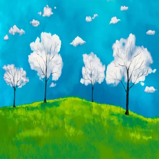 Valley of clouds Poster Print by Stef Lamanche # 2SL5396 {1}