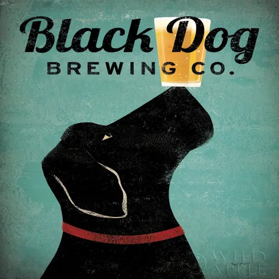 Black Dog Brewing Co v2 Poster Print by Ryan Fowler - Item # VARPDX33894 {1}