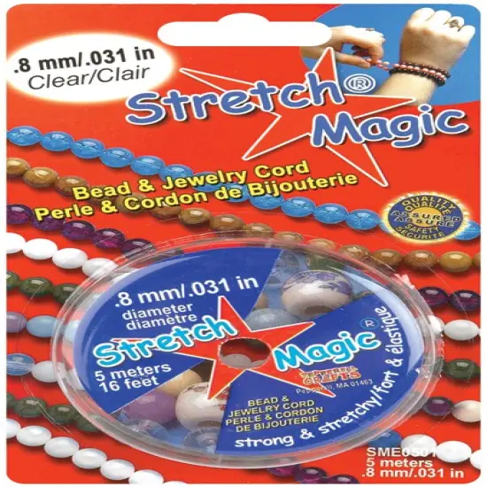 Stretch Magic Bead & Jewelry Cord .8mmX5m {2}