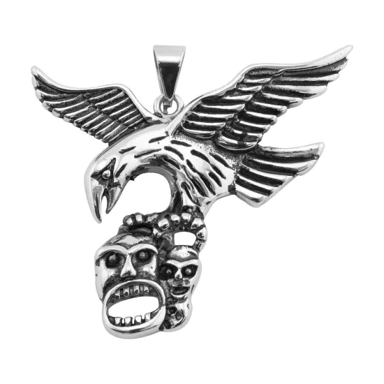 10 Pack - Eagle Stainless Steel Pendant {2}