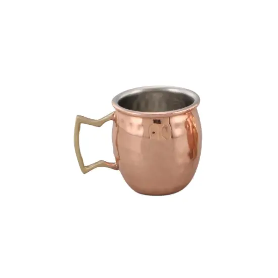 2 oz. Handcrafted Copper Mule Mug (Set of 4) {3}
