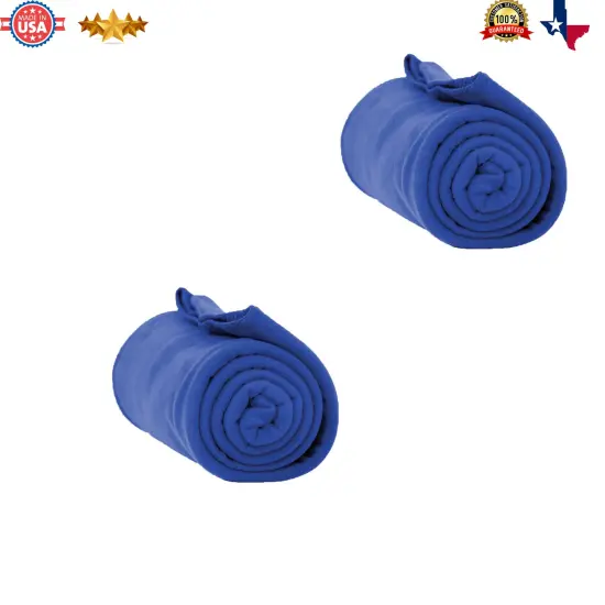 2 Pack: Unique Polar Fleece Blanket | RADYAN&reg; {1}