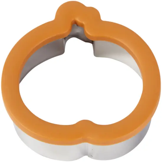 Wilton Comfort-Grip Cookie Cutter 4"-Pumpkin {3}