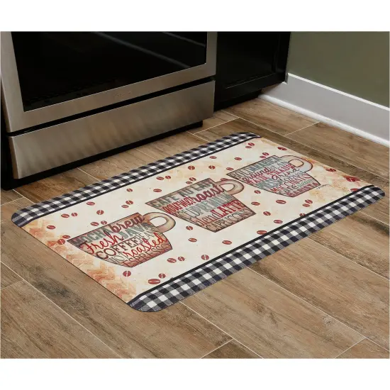 Coffee Words Antifatigue Kitchen Mats (COFFEE WORDS) {1}