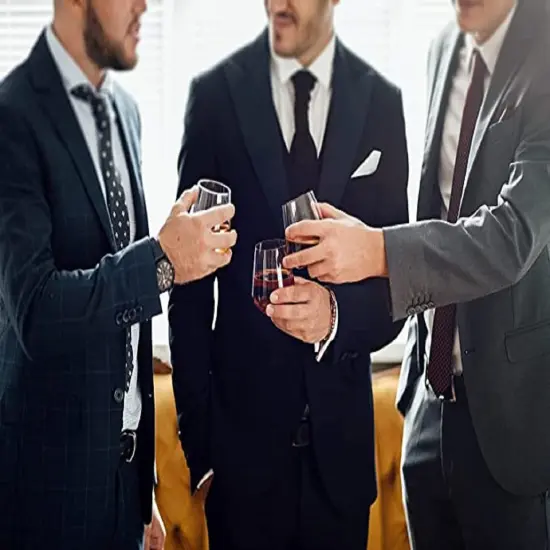 6-Piece Italian Crafted Glass Decanter and Whisky Glasses Set {2}