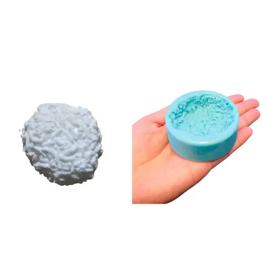 1pc Realistic Rice Mound Silicone Mold| Dessert Shape Silicone Mold| Soap| Candle | Mold for Wax| Mold for Resin| Not Food Grade {1}