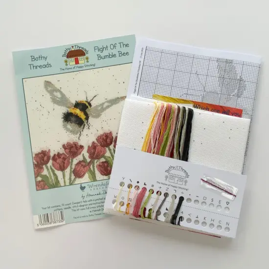 Flight Of The Bumble Bee XHD41 Counted Cross Stitch Kit {2}