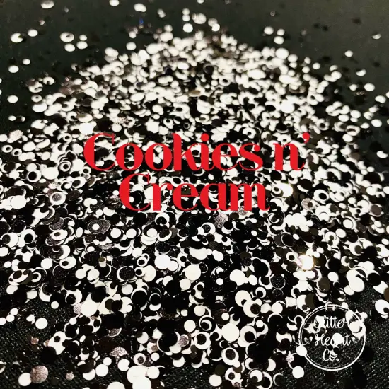 Polyester Glitter - Cookies n' Cream by Glitter Heart Co.&trade; {3}