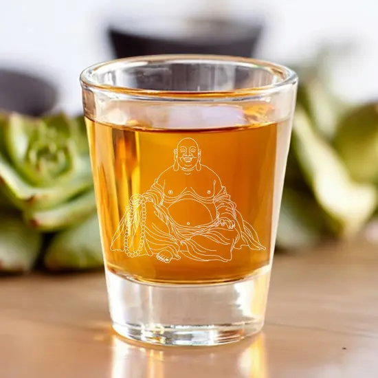 2oz Buddha Shot Glass {4}