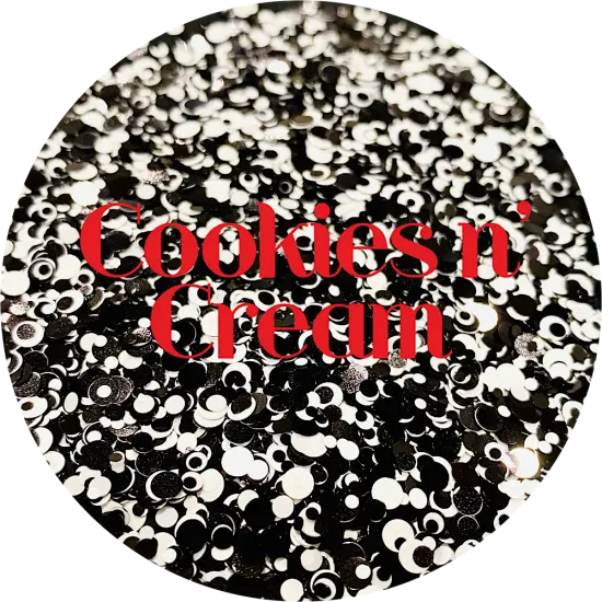 Polyester Glitter - Cookies n' Cream by Glitter Heart Co.&trade; {1}