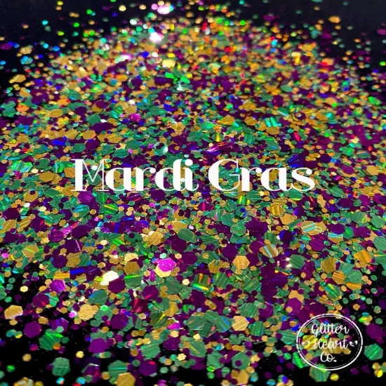 Polyester Glitter - Mardis Gras by Glitter Heart Co.&trade; {3}