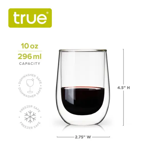 Double-Walled Wine Glasses: Elegant Temperature Control {5}