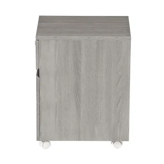 Techni Office Solutions 22.75" Gray Durable Rolling Filing Cabinet {5}