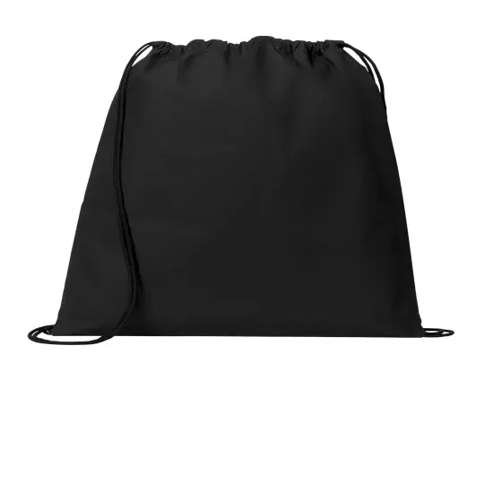 High Quality Core Cotton Cinch Bag | A Stylish and Sustainable Accessory for Everyday Convenience | Raheev&reg; Deep black {1}