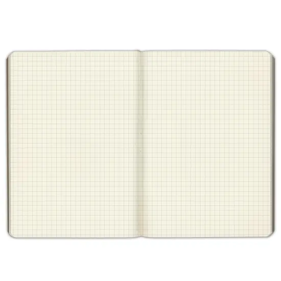 Gallery Leather Grid Journal - Crafted in Maine, USA - Elegant Leather Writing Notebook with 192 Lined Pages - A Timeless Space for Your Thoughts - 8x5.5, Desk Grid Camden Red {5}