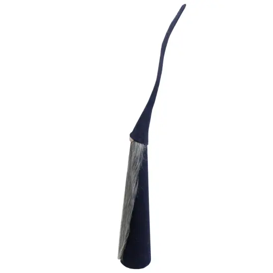 Northlight Tall Cone Gnome with Long Beard Christmas Figure - 32" - Navy Blue and Gray {5}