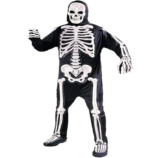 Totally Skele-Bones Skeleton Bones Men's Costume Standard 33-42 {1}