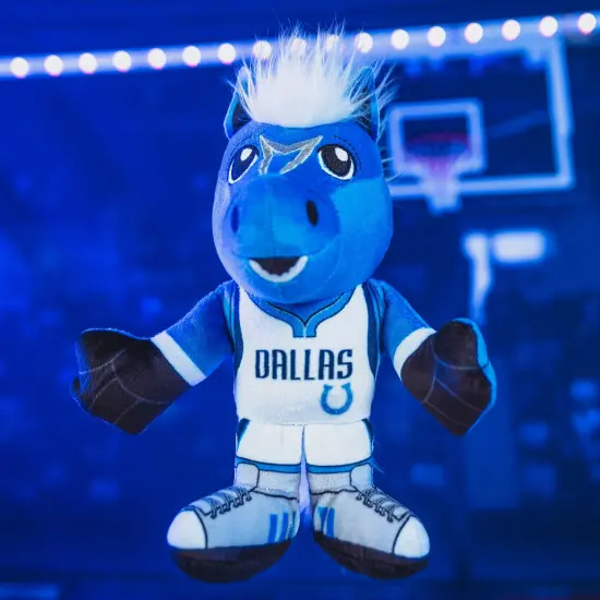 Bleacher Creatures Dallas Mavericks Champ 8" Mascot Kuricha Plush {2}