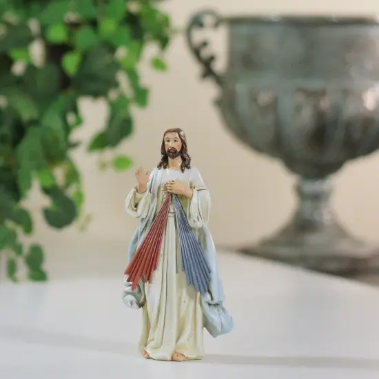 Roman Joseph's Studio Renaissance Divine Mercy Jesus Figurine - 6" White {4}