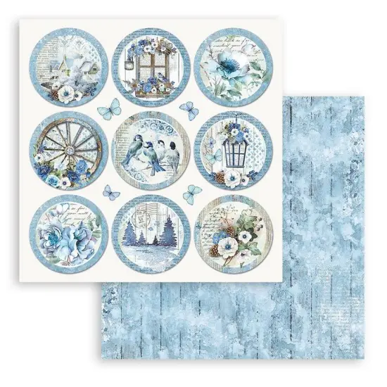 Blue Land Stamperia Double-Sided Paper Pad {2}