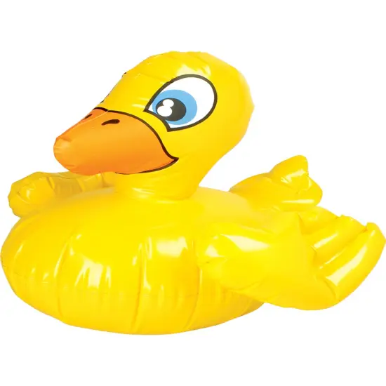 Yellow Duck Farm Animal Bathtub Ducky Inflatable 18" {1}