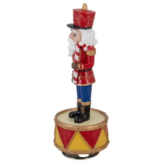 Northlight Revolving Musical Christmas Nutcracker Figure - 8.25" Red {5}