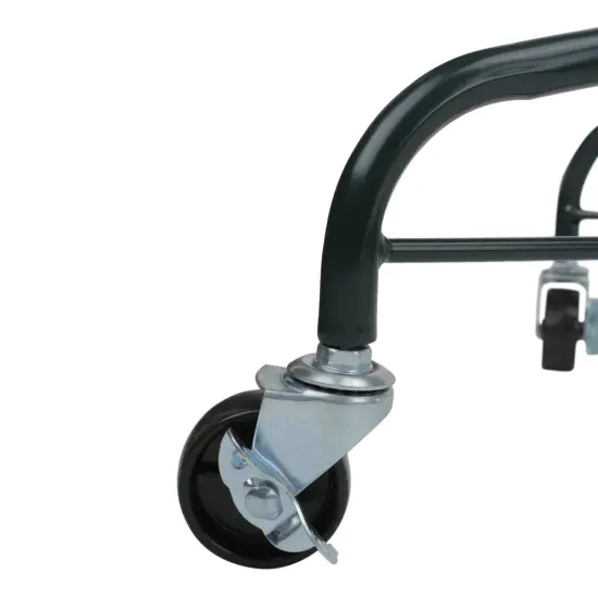 Northlight Green Metal Rolling Christmas Tree Stand for 9' - 12' Artificial Trees {4}