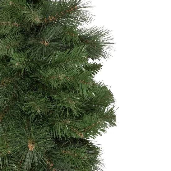 Northlight 32" Beaver Pine Artificial Christmas Teardrop Swag, Unlit Green {4}