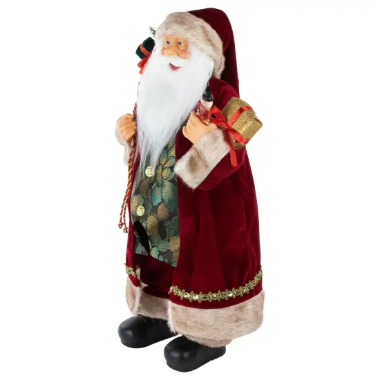 Northlight 24" Old World Style Santa Claus Christmas Figure Red {5}