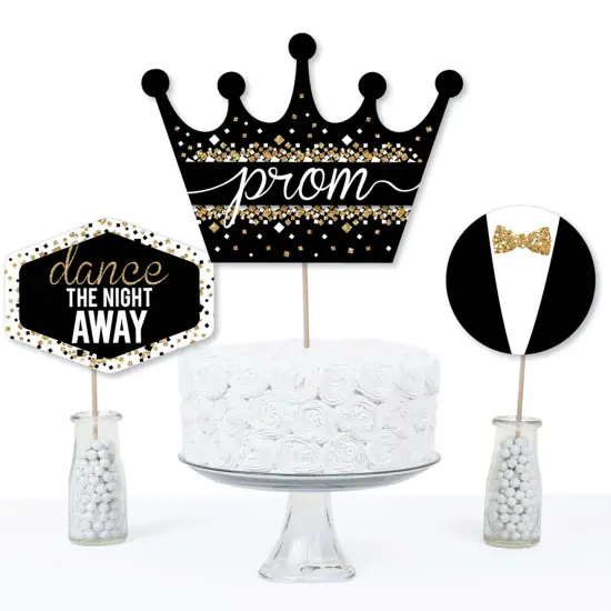 Big Dot of Happiness Prom - Prom Night Party Centerpiece Sticks - Table Toppers - Set of 15 {4}