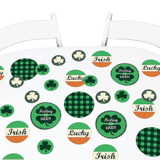 Big Dot of Happiness St. Patrick's Day - Saint Paddy's Day Party Giant Circle Confetti - Holiday Party Decorations - Large Confetti 27 Count {7}