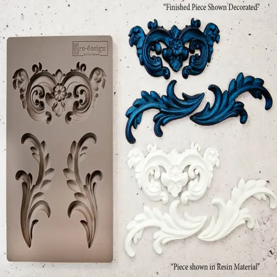Prima Re-Design Decor Mould-Everleigh Flourish {3}