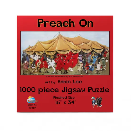 Sunsout Preach On 1000 pc Jigsaw Puzzle 46839 {4}