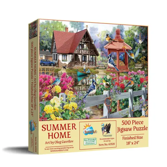 Sunsout Summer Home 500 pc Jigsaw Puzzle 61928 {3}
