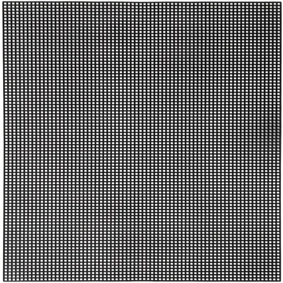 CousinDIY Plastic Canvas 7 Count 10"X13"-Black {1}