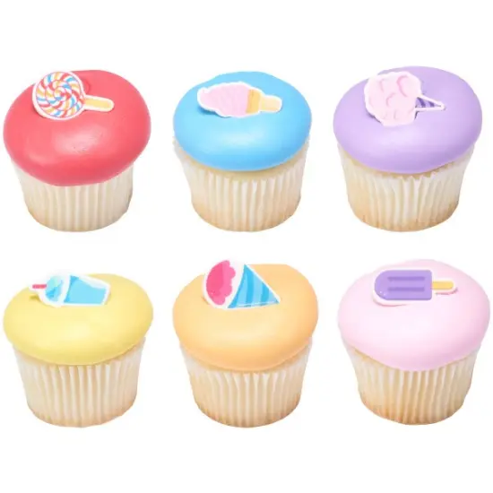 Summer Sweets Sweet D&eacute;cor&reg; Edible Decorations 12ct {2}