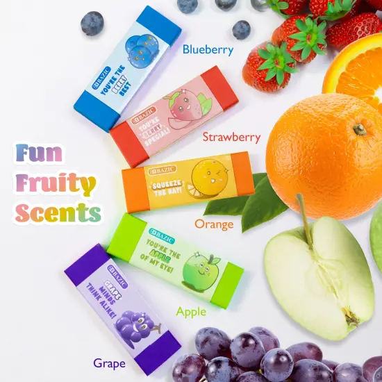 BAZIC Scented Eraser (5/Pack) {2}