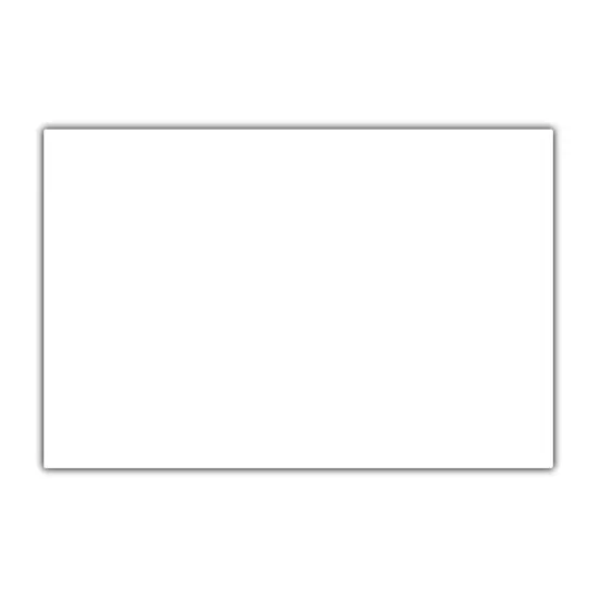 Index Cards, 4" x 6", White, Unruled, 50 Per Pack, 10 Packs {5}