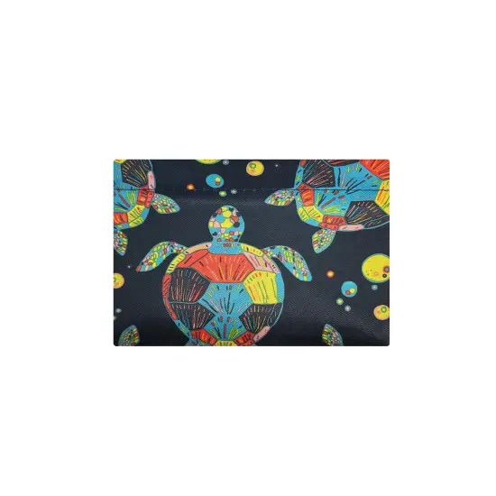 Wrapables Large Foldable Tote Nylon Reusable Grocery Bags, Sea Turtles {4}