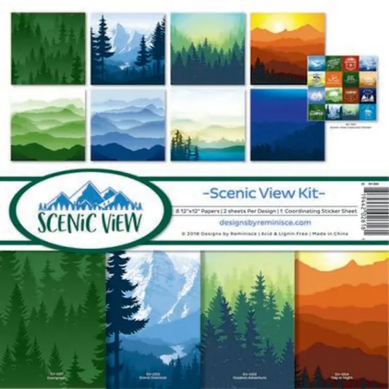 Reminisce Scenic View: Collection Kit {1}