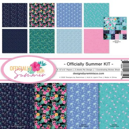 Reminisce Officially Summer Collecton Kit {1}