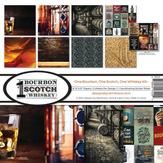 Reminisce One Bourbon, One Scotch, One Whiskey Collecton Kit {1}