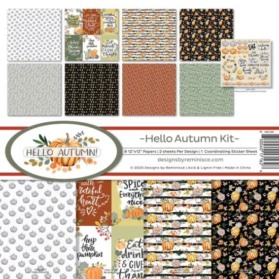 Reminisce Hello Autumn Collecton Kit {1}