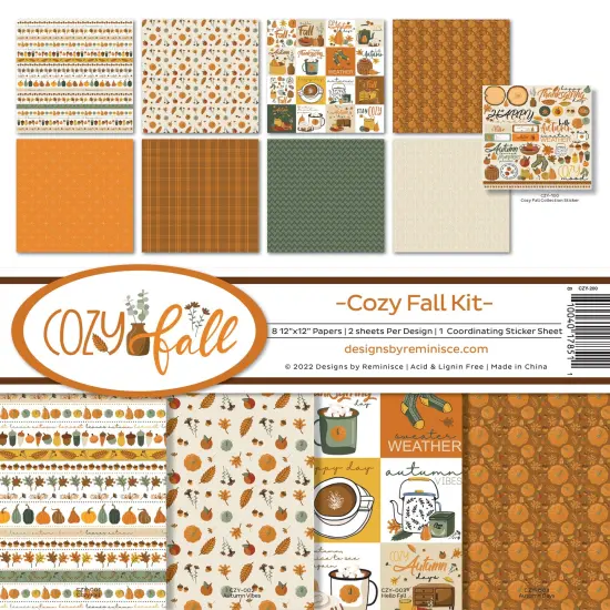 Reminisce Cozy Fall Collection Kit {1}