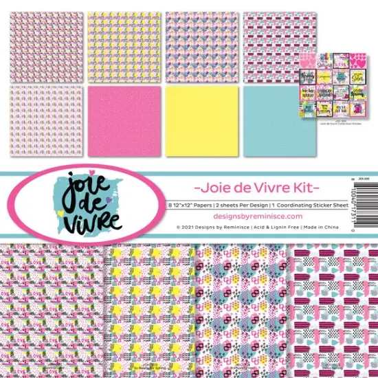 Reminisce Joie de Vivre Collection Kit {1}