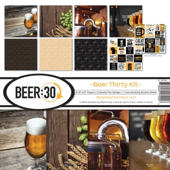 Reminisce Beer Thirty Collecton Kit {1}