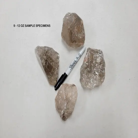 Large Smoky Quartz Crystal Stone Chunk from Brazil {3}