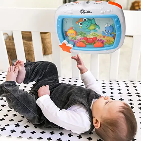 Soother Musical Crib Toy and Sound Machine for Newborns and Up {1}